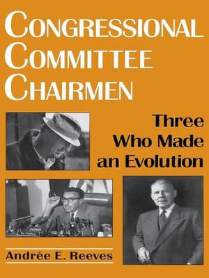 cover image of Congressional Committee Chairmen